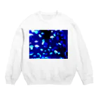 クソ雑魚陰キャパパの海月 Crew Neck Sweatshirt