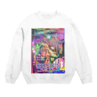 ニューウェーブぎゃるショップ アパレル館の歌詞画(More than human) Crew Neck Sweatshirt