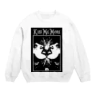 限界破裂 ExplosionLimitのきすみーもぁー（白地用 Crew Neck Sweatshirt