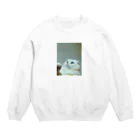 サンハイツ7号室のうちのねこの目がきれい Crew Neck Sweatshirt