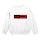 BLICK + BLACK のBLICK+BLACKバナー（プレートタイプ） Crew Neck Sweatshirt