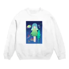 もぎたてトマトちゃんのおほしさまワンダーランド Crew Neck Sweatshirt