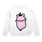 まつりのくまちゃんキラキラ Crew Neck Sweatshirt