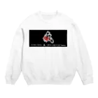 書graphicの氣②赤 Crew Neck Sweatshirt