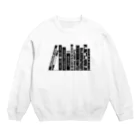 みなのせかいのよく見ると怠惰な本棚 Crew Neck Sweatshirt