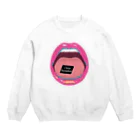 ゴトーアヒルのmouth & paper 退屈が大好きver. Crew Neck Sweatshirt