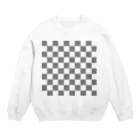 福人ずけの透明感のある Crew Neck Sweatshirt