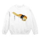 脂身通信Ｚのお寿司_握り寿司_あなご_999999 Crew Neck Sweatshirt