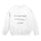 GRaceful CatのUn moment élégant et raffiné Crew Neck Sweatshirt