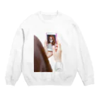 ニーナ(仮)の秘密基地の沈黙 Crew Neck Sweatshirt