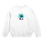 soramame1119の癒やしMax君 Crew Neck Sweatshirt