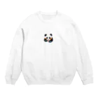 yuzuiro419のキュートパンダ Crew Neck Sweatshirt