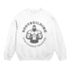 Sky00のボディビルダーダルフィー Crew Neck Sweatshirt