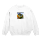 ぴその部屋の天ぷら？ Crew Neck Sweatshirt