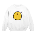 ひよこのもり工房のどや顔ひよこさん Crew Neck Sweatshirt