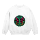 ﾈﾓﾌｨﾗのタツノオトシゴ 曼荼羅 Crew Neck Sweatshirt