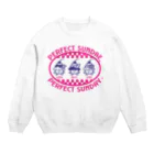 水沢石鹸のMr. PERFECT SUNDAY 🩷PINK Crew Neck Sweatshirt