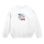 ゲレゲレの空飛ぶペンギン Crew Neck Sweatshirt