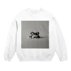 ぶ～にゃんのこかえる君 Crew Neck Sweatshirt