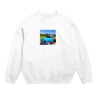 USAのレッカー車 Crew Neck Sweatshirt