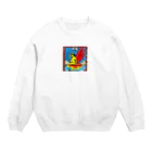 ヒロム現役自転車整備士の天使1 Crew Neck Sweatshirt