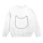 透藤るいのとうめいねこちゃん Crew Neck Sweatshirt