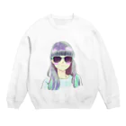 Curie LandのQレディー Crew Neck Sweatshirt