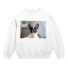 okamemaruの癒し系いぬ Crew Neck Sweatshirt