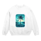 YSYSYSの水色の楽園 Crew Neck Sweatshirt