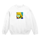 ラクダッピーのカードコバーン　ゴッホの世界へ Crew Neck Sweatshirt