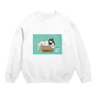 モのおふろ Crew Neck Sweatshirt