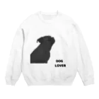 DOG LOVERのDOG LOVER（パグ） Crew Neck Sweatshirt