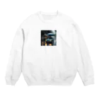 nonbiri-yaの雨車 Crew Neck Sweatshirt