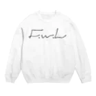 freewheelingly(自由気ままに)のfreeweelinglyのブランドグッズ Crew Neck Sweatshirt