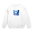 the blue seasonのるな (Luna) Crew Neck Sweatshirt