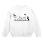 絵本はパンクのshooting star シリーズ 01 Crew Neck Sweatshirt