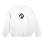 aokitaの【BLUE NORTH】ボルダリングシルエットアート Crew Neck Sweatshirt