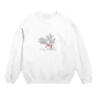 たいこどこどこ　オフィシャルグッズの木に優しい Crew Neck Sweatshirt