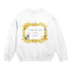 mariechan_koboの074 go with ウロコインコシナモン  Crew Neck Sweatshirt