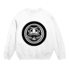 縁起物屋のだるま Crew Neck Sweatshirt