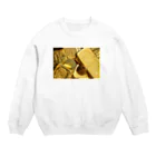 invitationのゴールド Crew Neck Sweatshirt