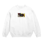 Stylishのカメラのインスピレーション Crew Neck Sweatshirt