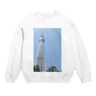 kyurakkoのTOKYO SKYTREE Crew Neck Sweatshirt