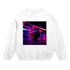 QuirkyRockeyのNEONB Crew Neck Sweatshirt