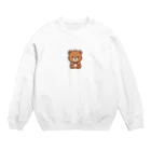 KUMA☆KUMAのKUMA君 Crew Neck Sweatshirt