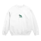 matu0のかっこいいトカゲ Crew Neck Sweatshirt