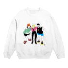 uhei art works.のYEAH! Crew Neck Sweatshirt