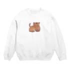 SK8461の仲良い兄弟猫 Crew Neck Sweatshirt