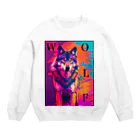 RINZのWOLF  Crew Neck Sweatshirt