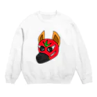 イヌソーキュートのはなレスラー Crew Neck Sweatshirt